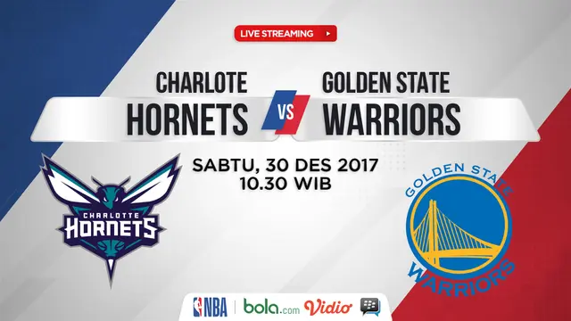 Charlote Hornets Vs Golden State Warriors