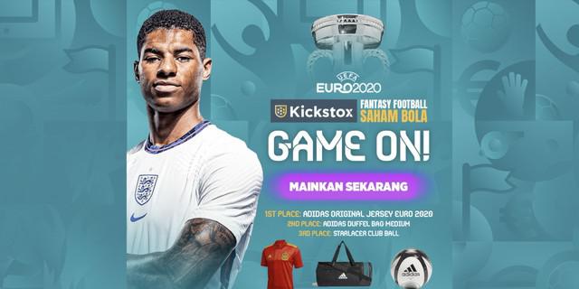 VIDEO: Mau Dapat Hadiah saat Piala Eropa? Ini Tutorial Main Kickstox Saham Bola Edisi Spesial Euro 2020