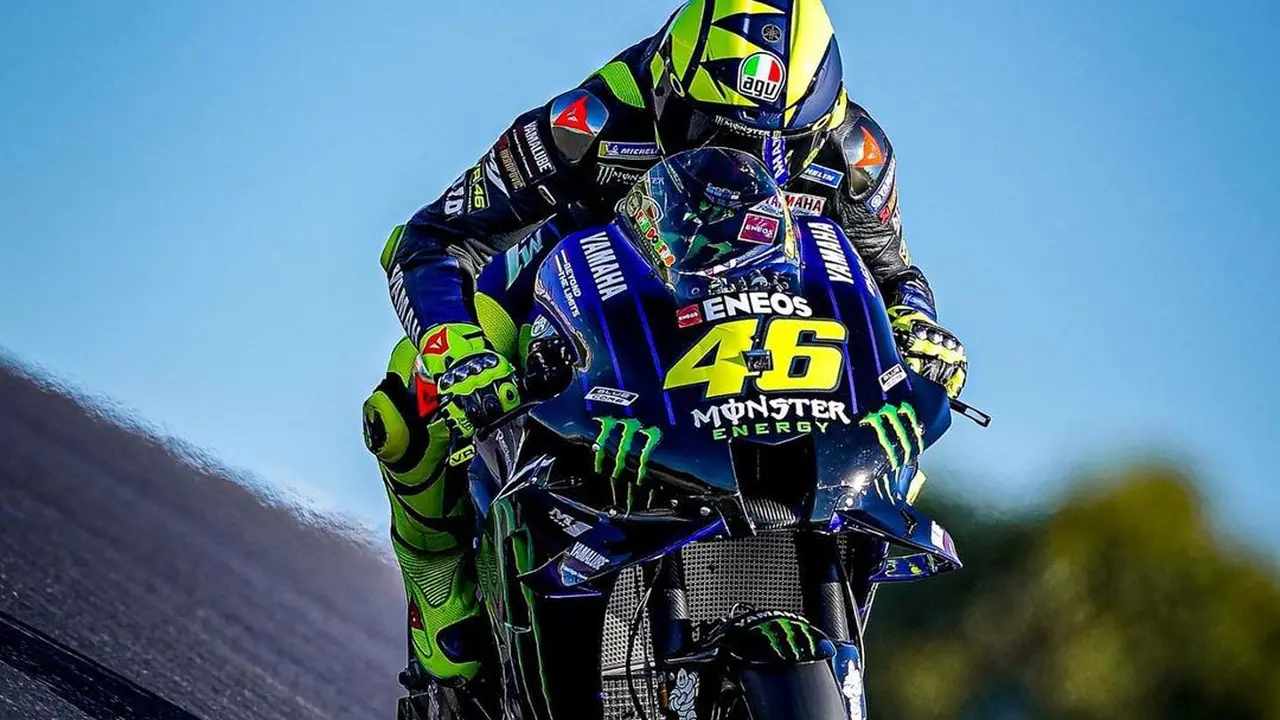 8 Momen Perpisahan Valentino Rossi dengan Tim Pabrikan Yamaha, Raih 4 Gelar Juara Dunia