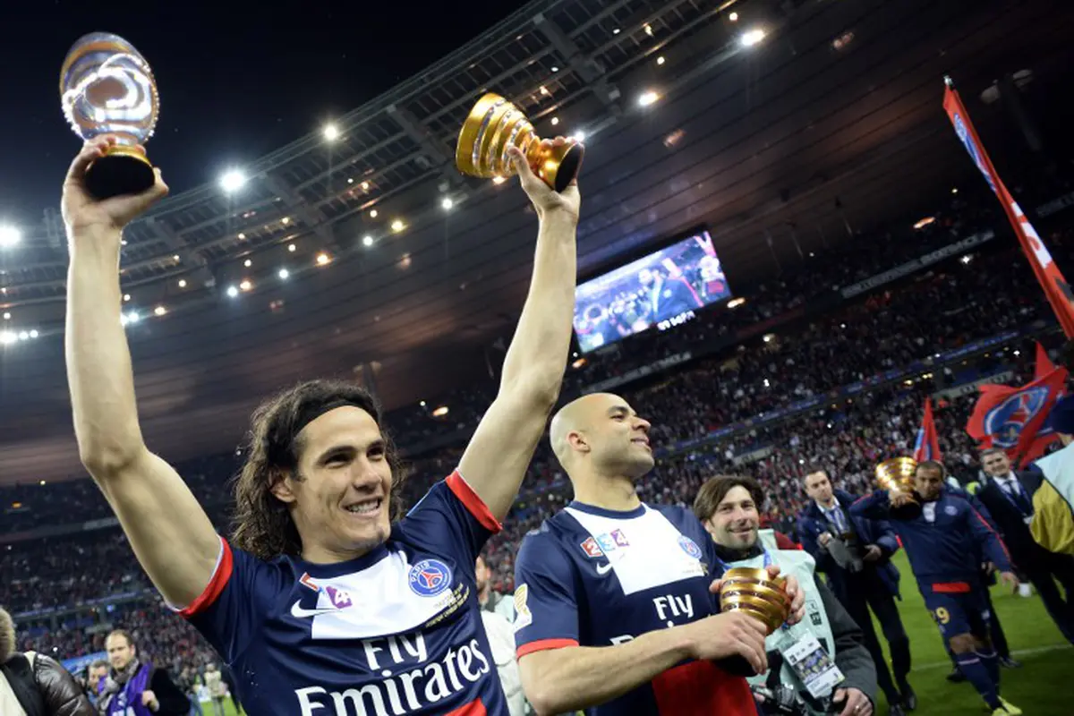 [FOTO] Keceriaan PSG Saat Memboyong Piala Liga Perancis