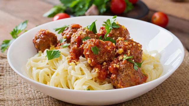 Spaghetti and Meatballs