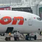 Ilustrasi Pesawat Lion Air (ADEK BERRY / AFP)