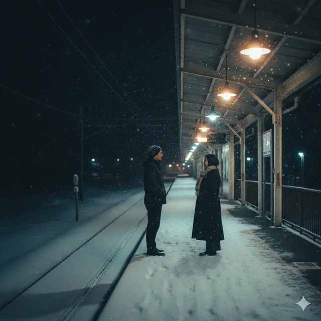 Prompt Gemini AI Salju Viral ala Utada Hikaru First Love