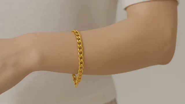 Model Gelang Emas untuk Investasi, Lebih Baik Berapa Karat?/ Ilustrasi AI