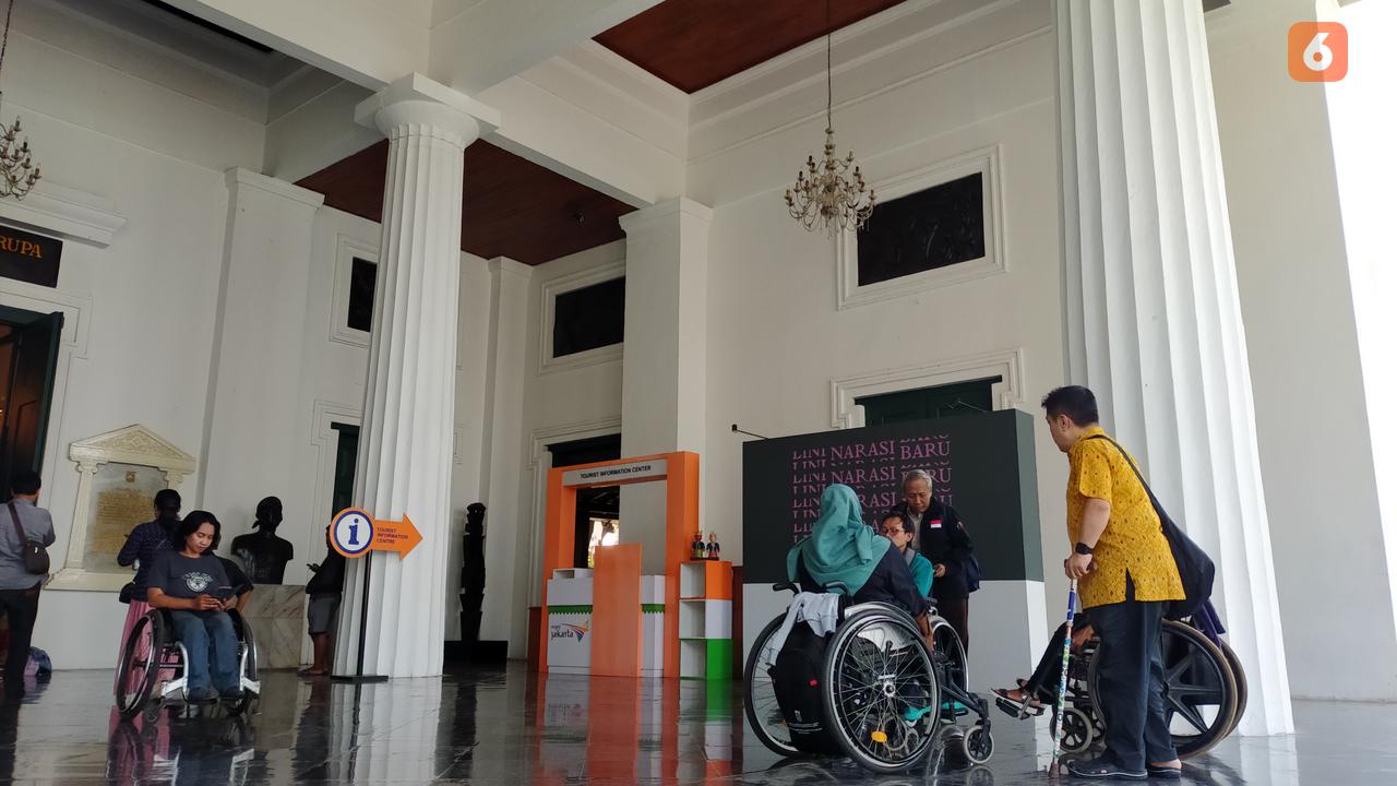 Ilustrasi penyandang disabilitas.