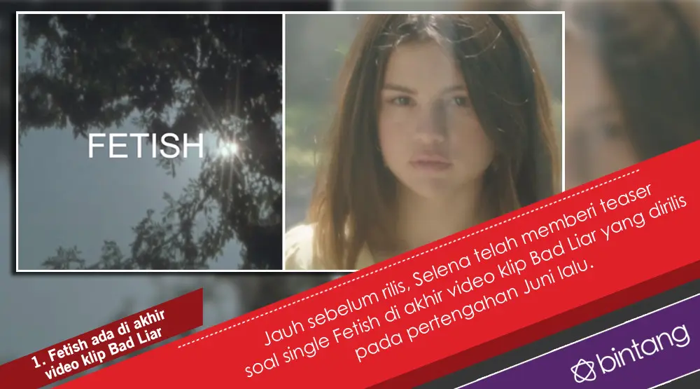 Selena Gomez Pamer Bibir Seksi di Video Single Fetish. (Foto: YouTube/SelenaGomezVEVO, Desain: Nurman Abdul Hakim/Bintang.com)