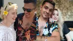 Pasangan Robby Shine dan Nastasya Shine mendadak viral. Pasalnya, keduanya melaporkan Billy Syahputra ke polisi atas kasus dugaan penghinaan. Pasalnya, Billy diduga melontarkan ucapan kotor kepada Nastasya. Diluar masalah tersebut, seperti apa sih potret mesra kedua pasangan beda negara ini&nbsp;(FOTO: instagram.com/robbyshine/)