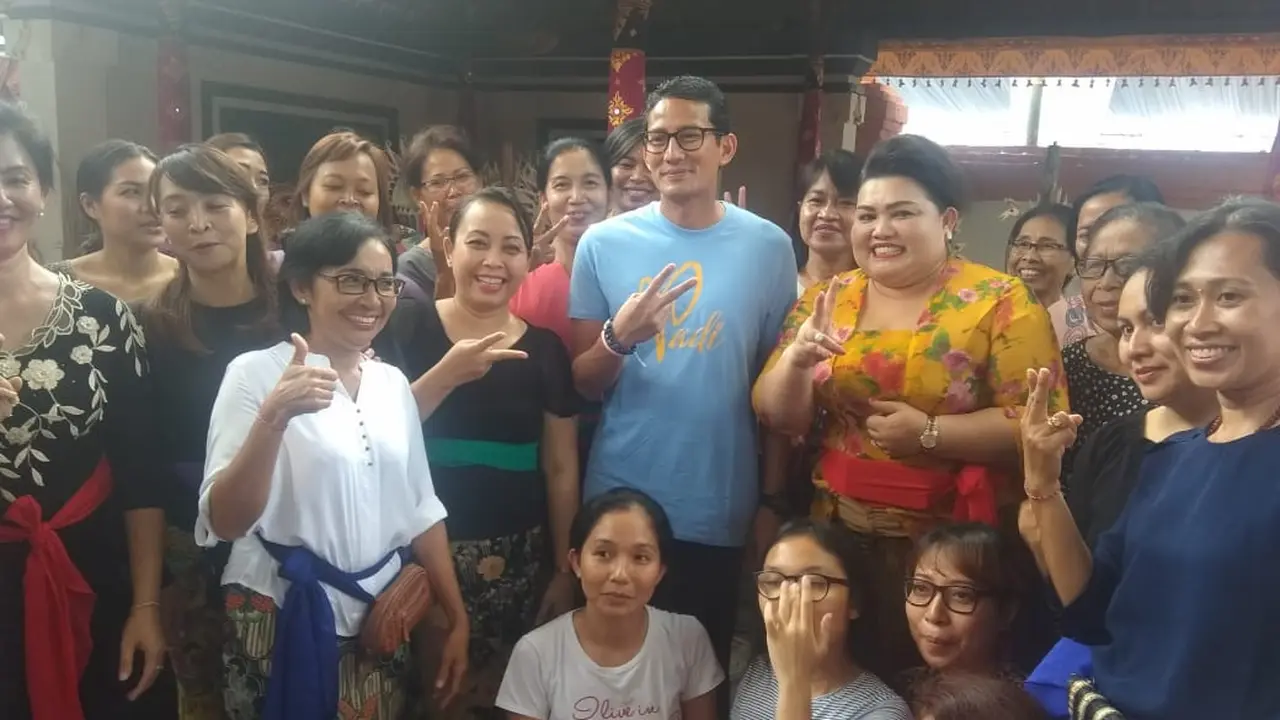 Sandiaga Uno di Bali