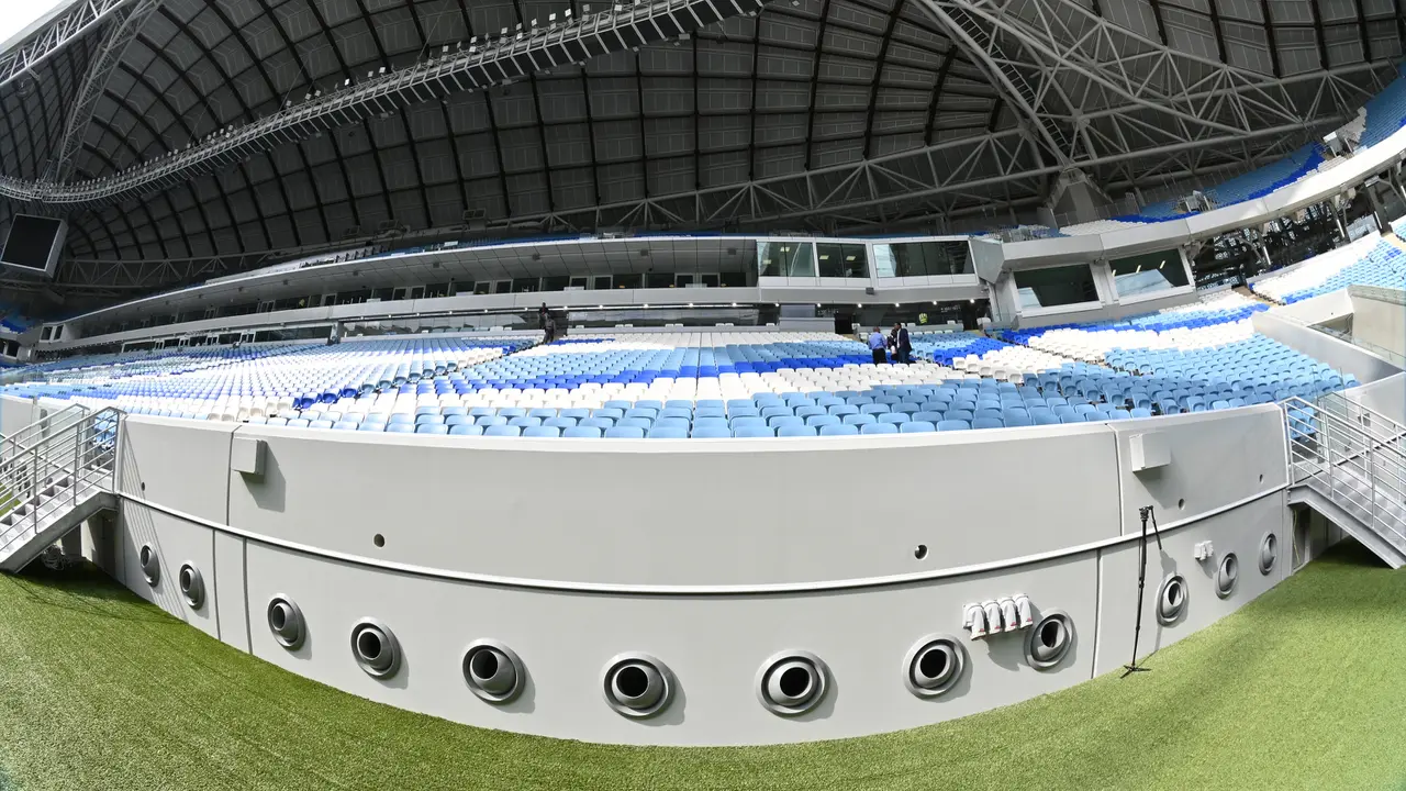 Keren, Stadion Ini Dilengkapi Sistem Pendingin Udara