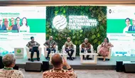 Co-Founder Yayasan Udara Anak Bangsa atau Bicara Udara, Ratna Kartadjoemana dalam diskusi tematik ISF 2024, di JCC Senayan, dikutip Sabtu (7/9/2024).