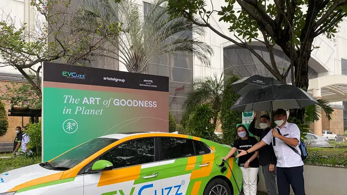 SPKLU di Artotel Suites Mangkuluhur