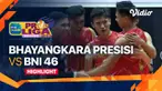 Berita video highlights laga putaran kedua seri Malang PLN Mobile Proliga 2023 antara Jakarta Bhayangkara Presisi melawan Jakarta BNI 46 yang berlangsung seru, Minggu (12/2/2023) malam hari WIB.