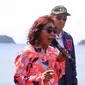 Menteri Kelautan dan Perikanan Susi Pudjiastuti meninjau lokasi Festival Pulo Dua di Pulo Dua, Kecamatan Balantak, Kabupaten Banggai, Sulawesi Tengah. (Dok KKP)
