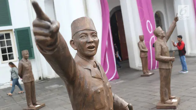 Patung Sukarno di Kota Tua
