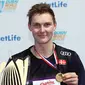 Viktor Axelsen menyatakan tahun 2016 penuh dengan pencapaian yang mengagumkan dan keren. (Badminton Europe)