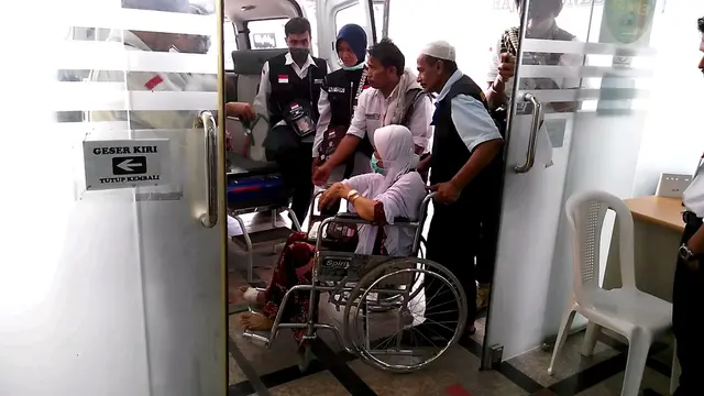 Jemaah Haji yang sakit
