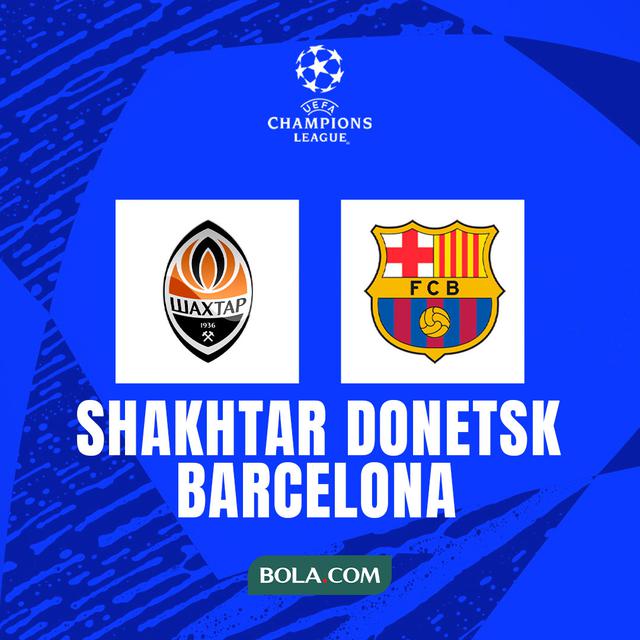 Liga Champions - Shakhtar Donetsk Vs Barcelona