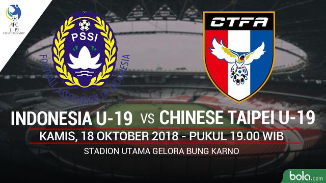 Indonesia U-19 Vs Chinese Taipei U-19