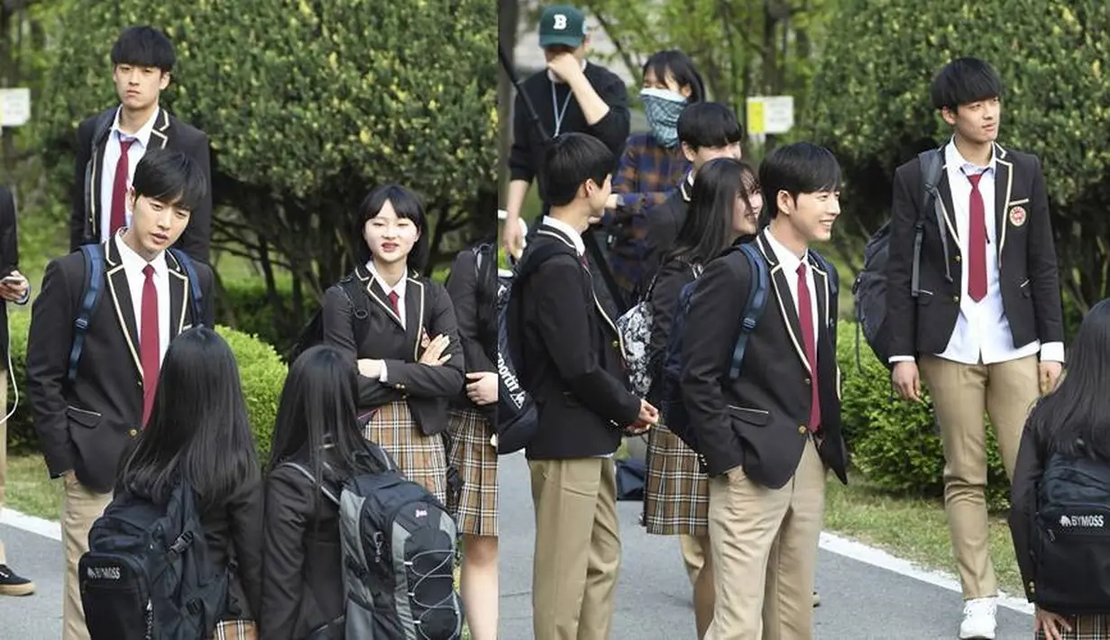 Seperti diketahui, Park Ki Woong dan Park Hae Jin akan memerakan dua orang sahabat dalam film Cheese In The Trap. (Foto: allkpop.com)