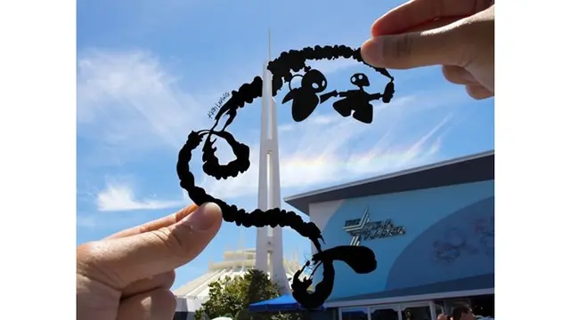 7 Kreasi Paper Art Karakter Disney, Detailnya Mengagumkan