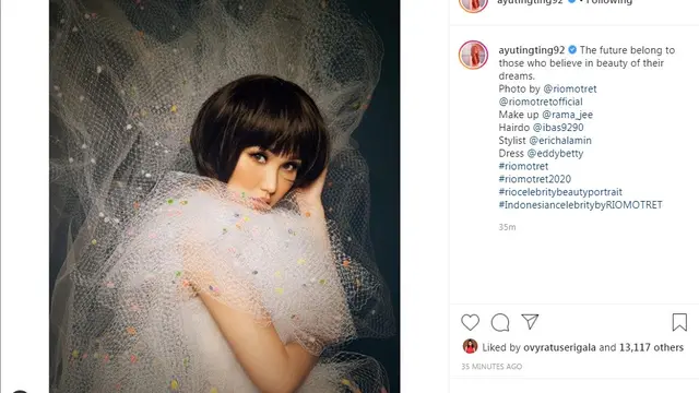 Ayu Ting Ting (Foto: Instagram/@ayutingting92)