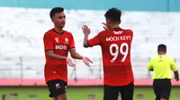 Make Aldo Maulidino, striker anyar Madura United. (Bola.com/Aditya Wany)