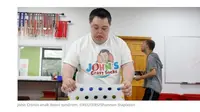 John Cronin, penyandang disabilitas autisme yang berhasil mendirikan sebuah bisnis dan menyediakan lapangan pekerjaan. (Merdeka.com)