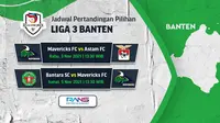 Jadwal Liga 3 Banten 2021 (Sumber. Dok : Vidio.com)