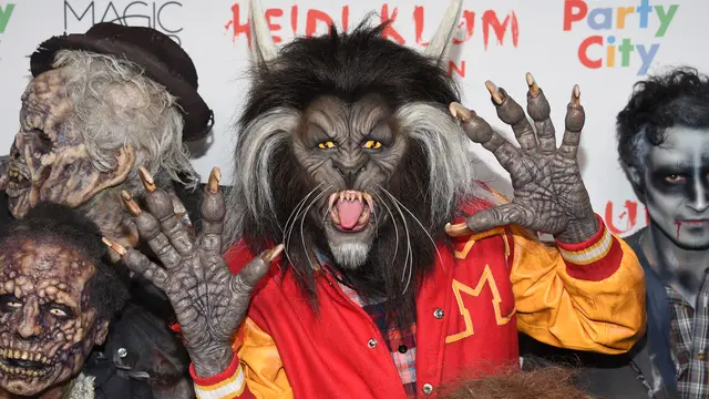Heidi Klum di pesta Halloween
