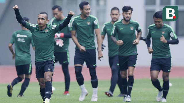 Piala AFF 2018 : Latihan Timnas Indonesia