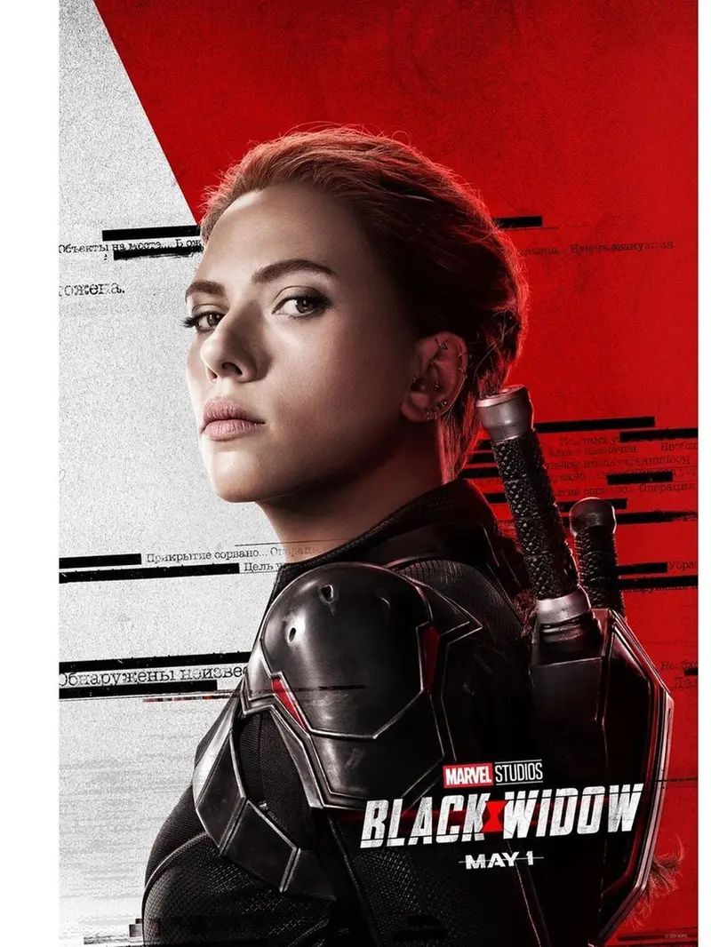 Scarlett Johansson sebagai Natasha Romanoff di Black Widow. (Foto: Instagram @black.widow)