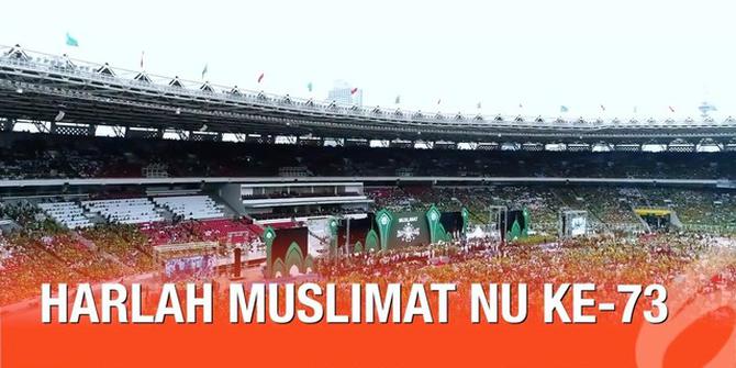 VIDEO: Jokowi Hadiri Harlah Muslimat NU ke-73