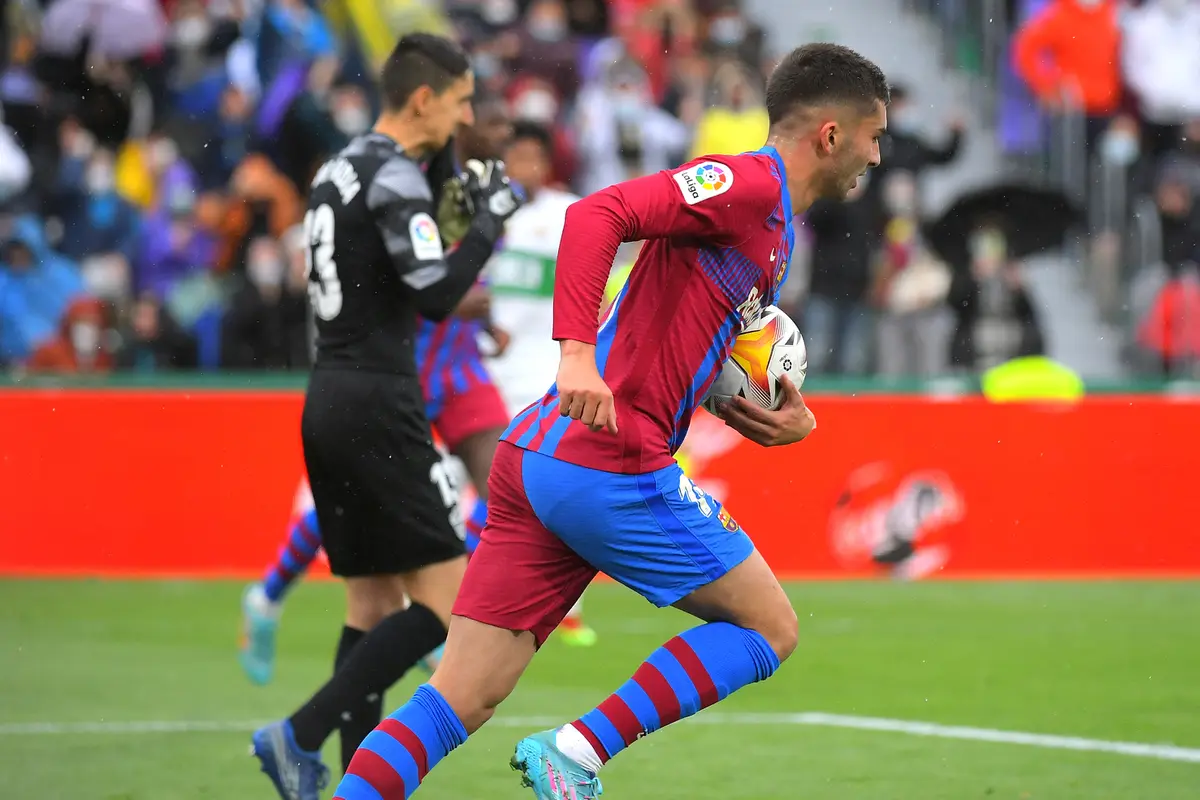 Ferran Torres - Barcelona - Liga Spanyol - 6 Maret 2022