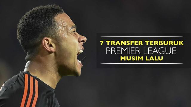 Berikut daftar 7 transfer pemain terburuk dari Premier League, Man United belum merasakan performa maksimal dari Memphis Depay