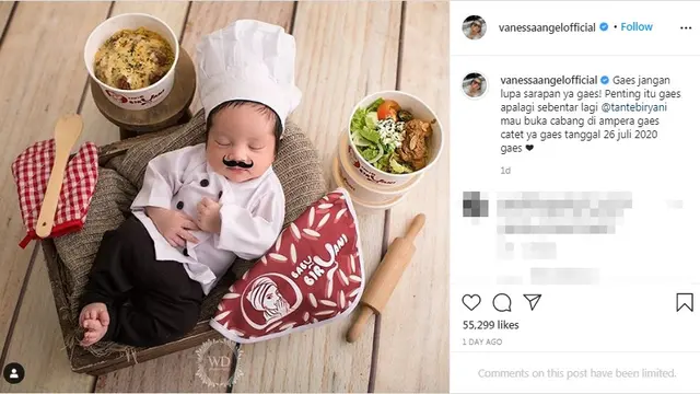 Potret Gala Sky Ardiansyah, Anak Vanessa Angel