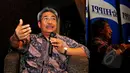 Pengamat Ekonomi Pertandian IPB, Bustanul Arifin memberikan keterangan terkait maraknya kasus beredarnya beras plastik, Jakarta, Jumat (21/5/2015). HIPPI mendesak pemerintah segera menuntaskan kasus beras sintetis tersebut. (Liputan6.com/Yoppy Renato)