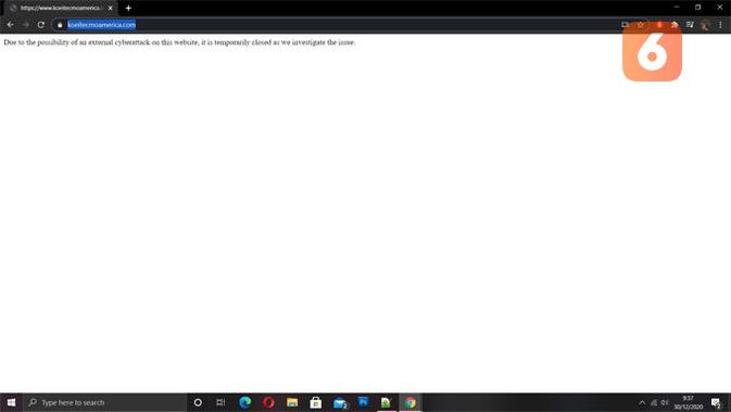 Situs Koei Tecmo ditutup karena diretas hacker. (Liputan6.com/ Yuslianson)