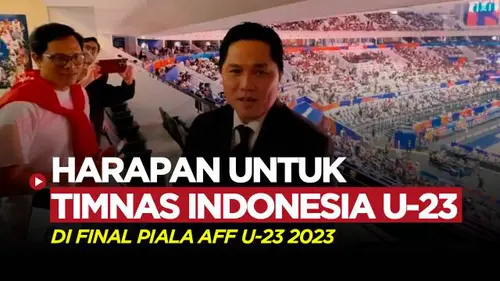 VIDEO: Harapan Ketua PSSI Setelah Timnas Indonesia U-23 Berhasil Lolos ke Final Piala AFF U-23 2023