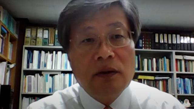 Dr. Seung-Whee Rhee, professor di the Department of Environmental Engineering, Kyonggi University, Korea. (Screenshot)