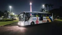 Perum DAMRI mengantarkan hampir 300 ribu orang dengan 84 bus dalam program Mudik Asyik Bersama BUMN 2024. (Dok. Damri)