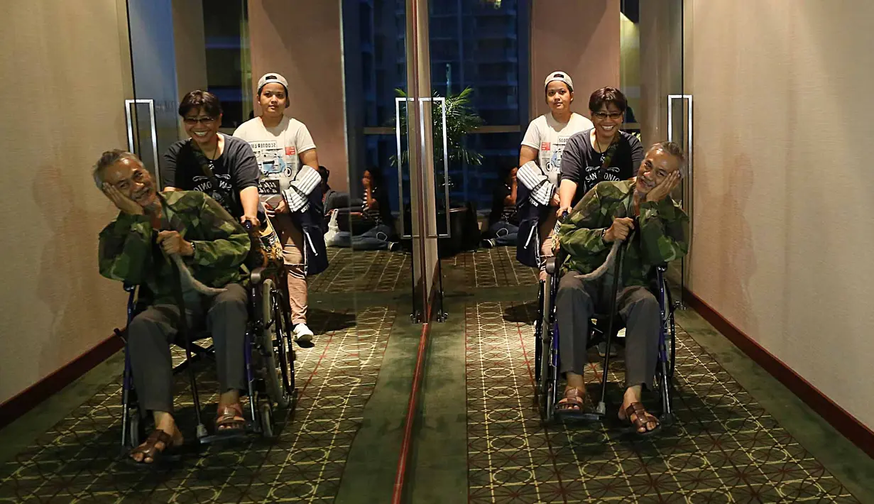 Cukup menyayat hati terkait dengan penangkapan Tio ini. Pasalnya, beberapa bulan lalu Tio baru saja bercerita bahwa dirinya telah bebas dari obat-obatan terlarang itu setelah terjerat kasus narkoba selama sekitar 15 tahun. (Nurwahyunan/Bintang.com)