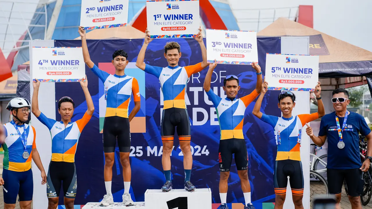 Agung Ali Sahbana Juara Tour of Baturraden