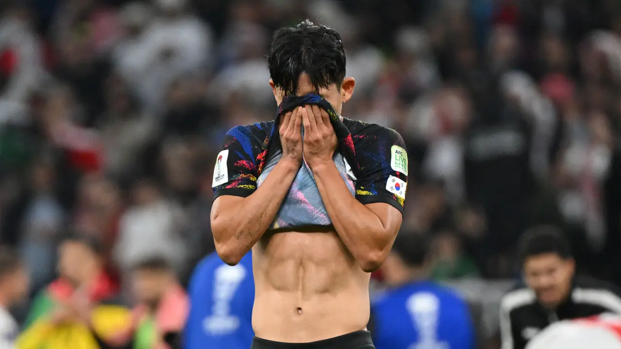 Foto: Raut Kecewa Son Heung-min dan Kolega setelah Korea Selatan Gagal Melaju ke Final Piala Asia 2023