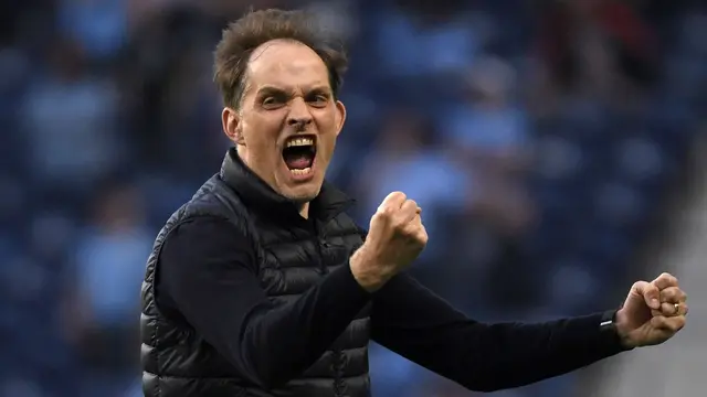 Foto Liga Champions: Robek Gawang Manchester City Kai Havertz Bawa Chelsea Unggul Sementara di Babak Pertama
