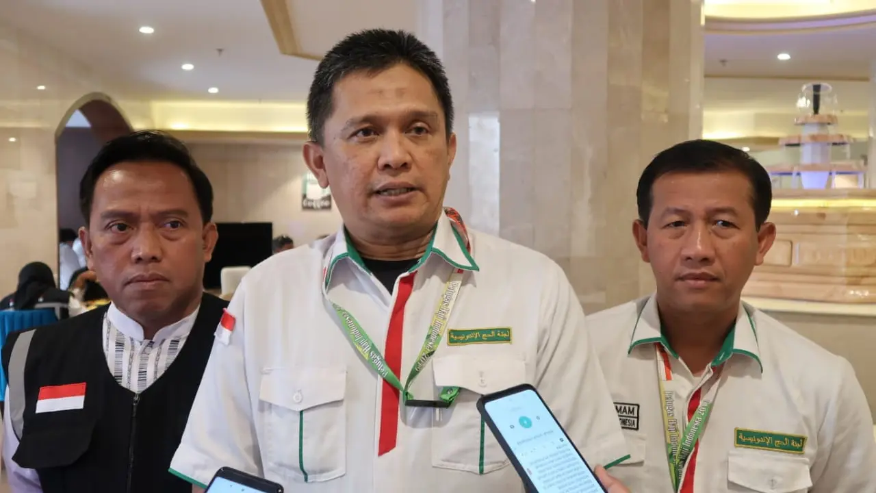 Panitia Penyelenggara Ibadah Haji (PPIH) Indonesia di Arab Saudi mulai mempersiapkan diri jelang pelaksanaan puncak haji. Darmawan/MCH