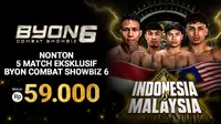 BYON Combat Showbiz 6 eksklusif di Vidio. (dok. vidio.com)