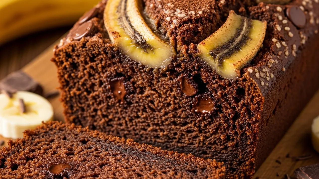 Resep Roti Pisang Coklat.