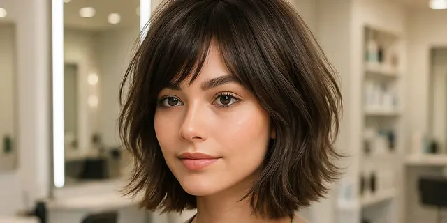 7 Model Rambut Shaggy Pendek untuk Wajah Oval yang Stylish