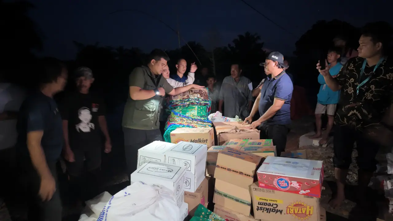 Gubernur Sumut Tinjau Lokasi Banjir Tanjung Pura, Perintahkan Percepatan Perbaikan Tanggul Jebol