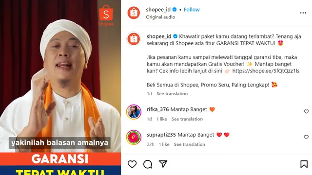 Begini Komentar Aurel Hermansyah Tentang Fitur Garansi Tepat Waktu